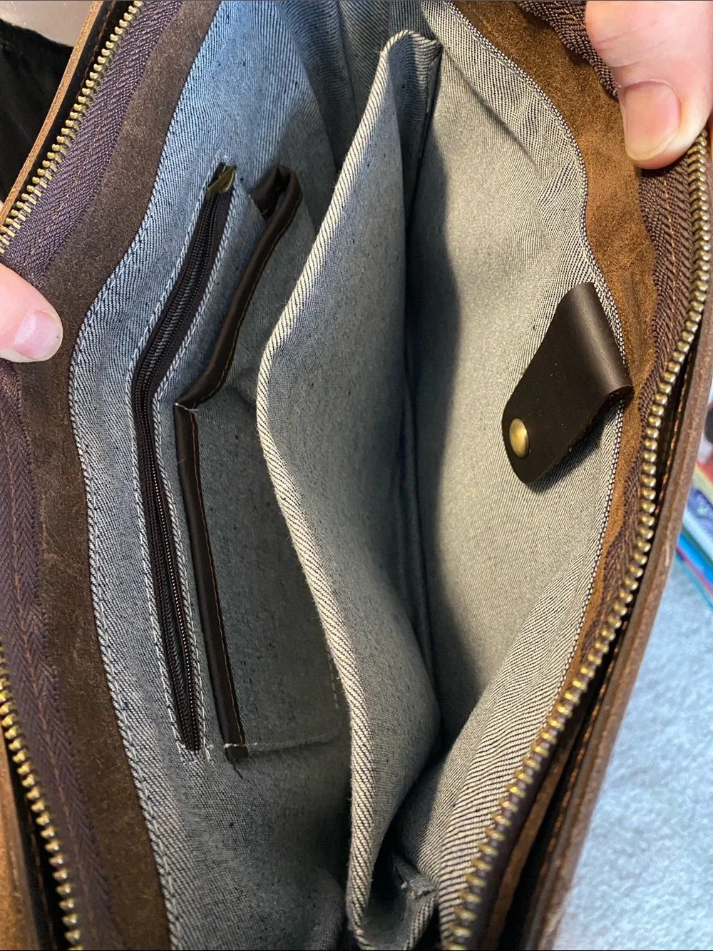 Handmade sleek dark